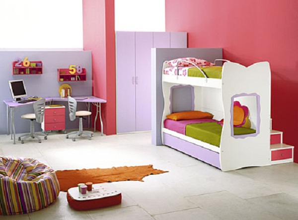 Teenager Bunk Beds To Small Room (