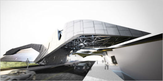 Unique Dragon Concept Campus Building - Giant Group Pharmaceutical China (2) concept campus building